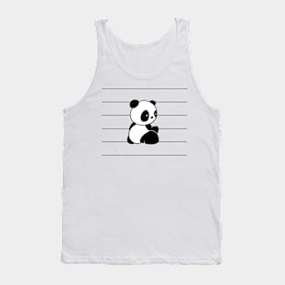 Panda-Bear Lovers Cute Kawaii Baby Panda Tank Top